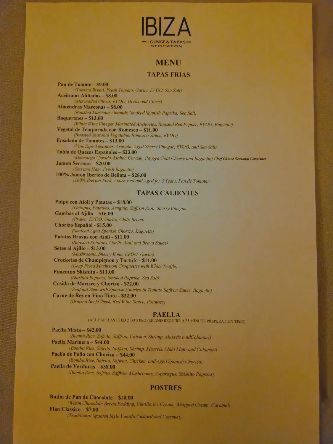 Menu 4