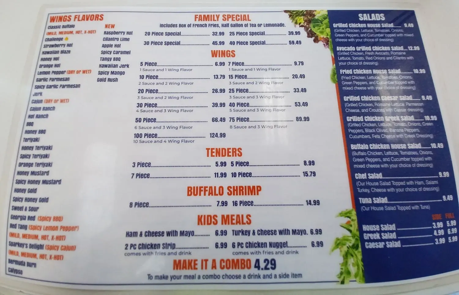 Menu 4