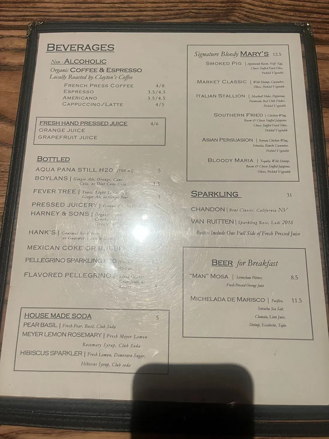 Menu 6