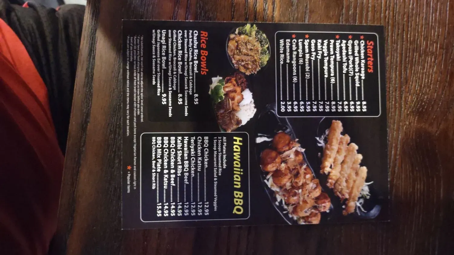 Menu 3