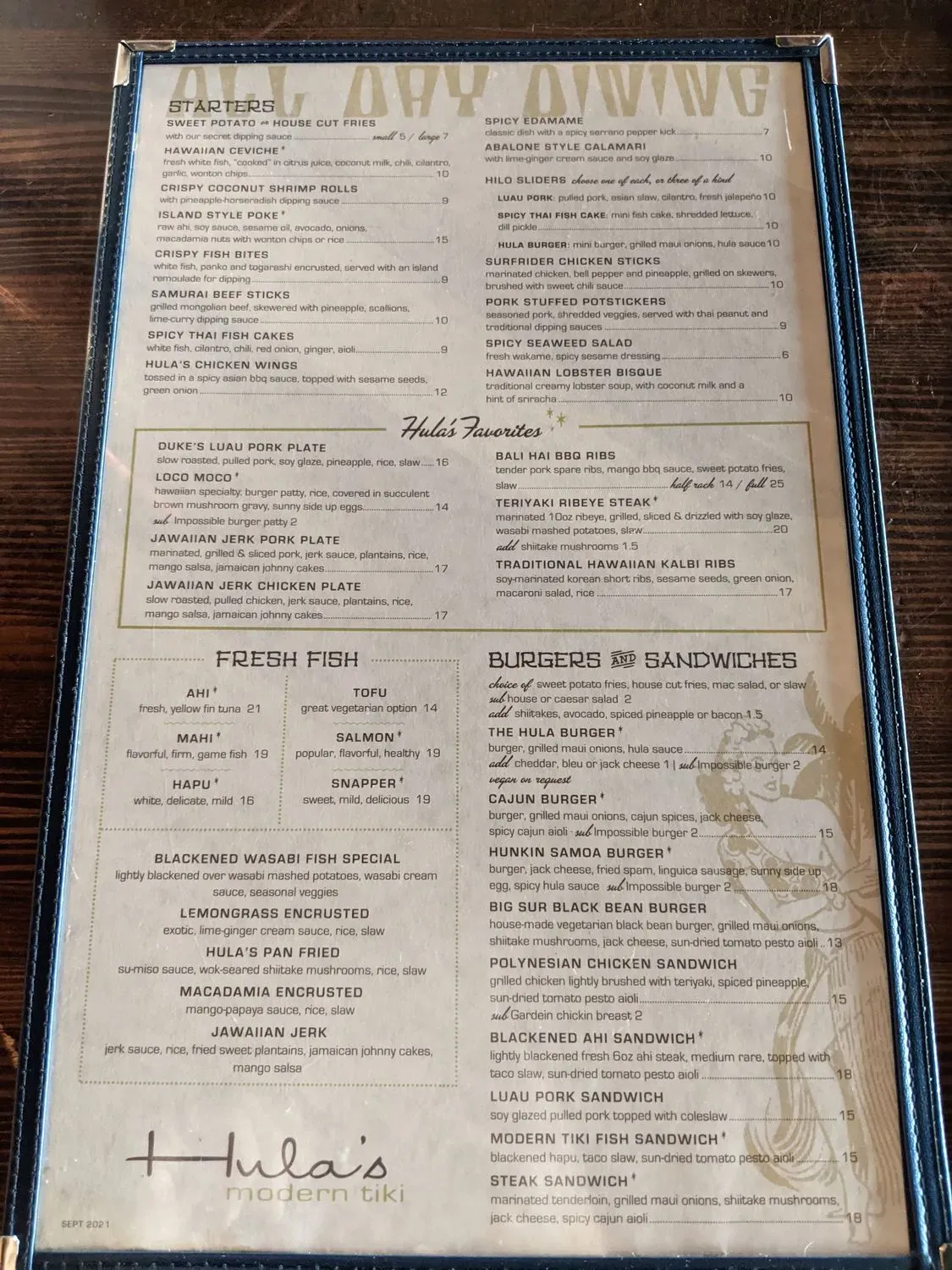 Menu 6