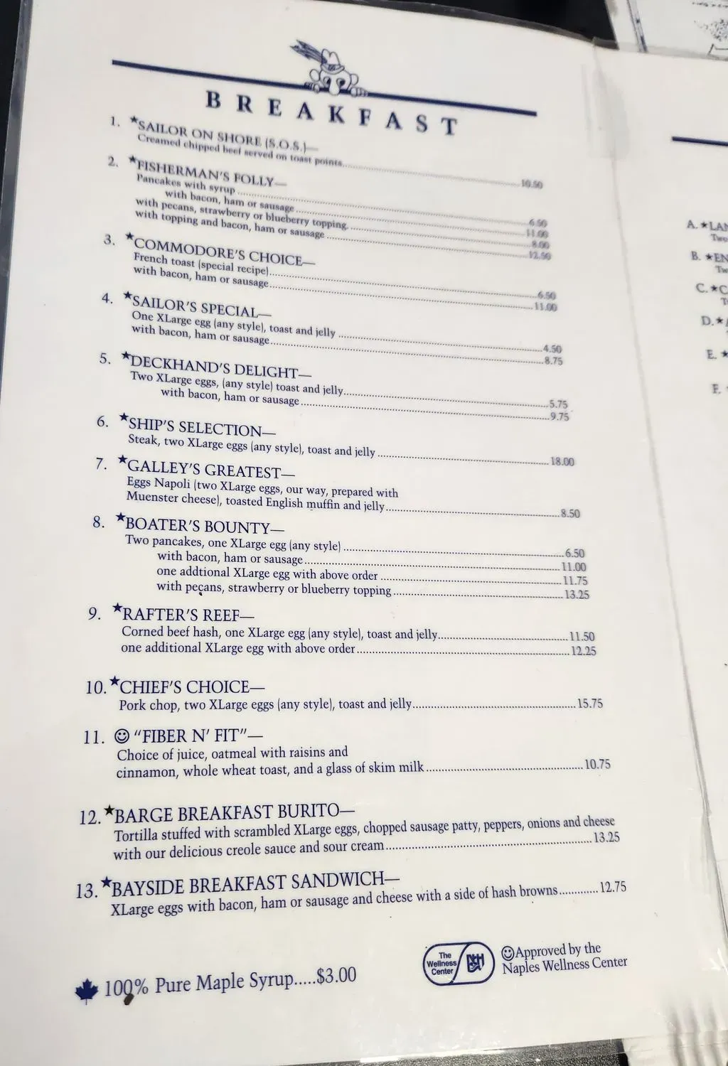 Menu 3