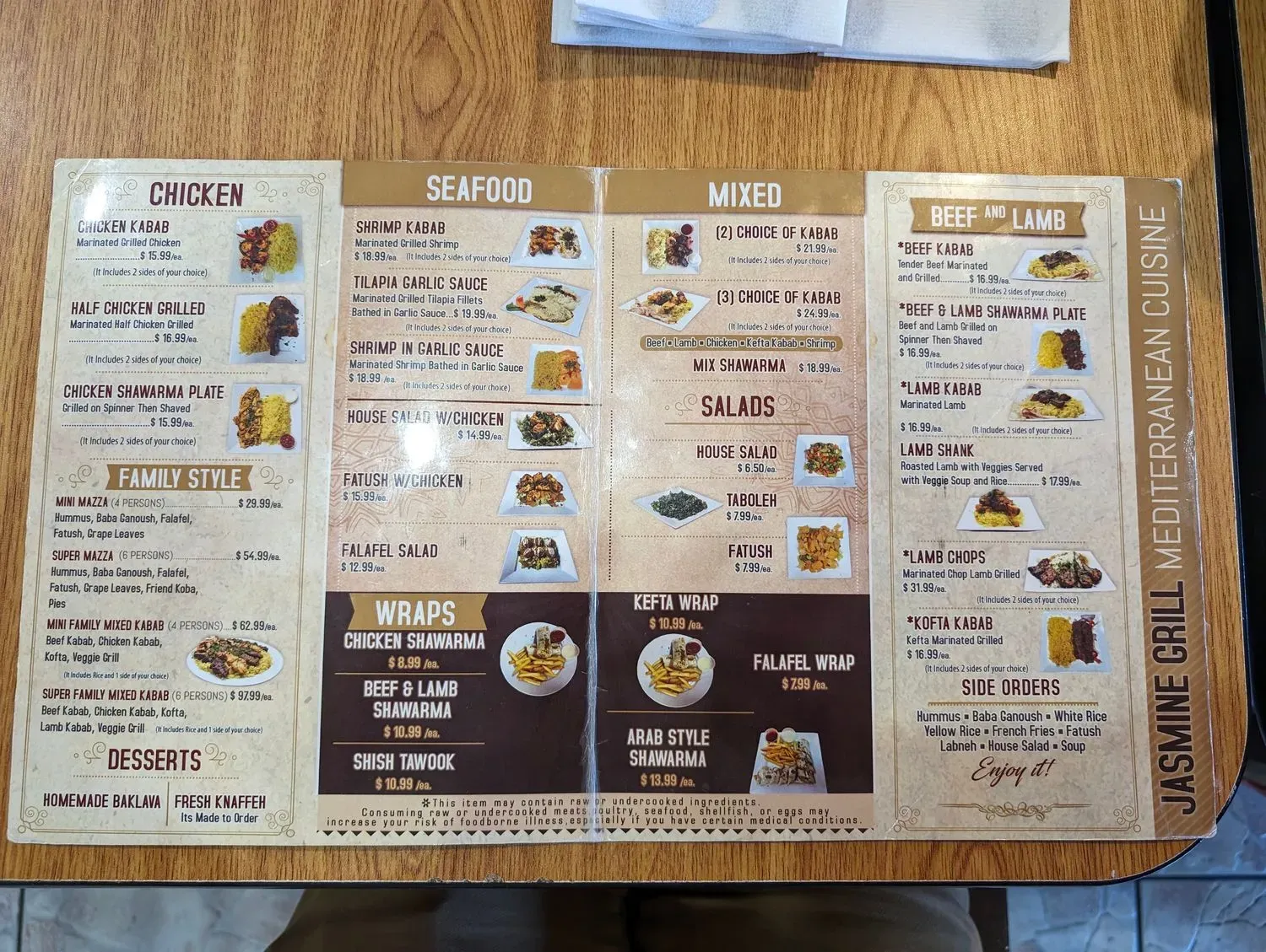 Menu 4