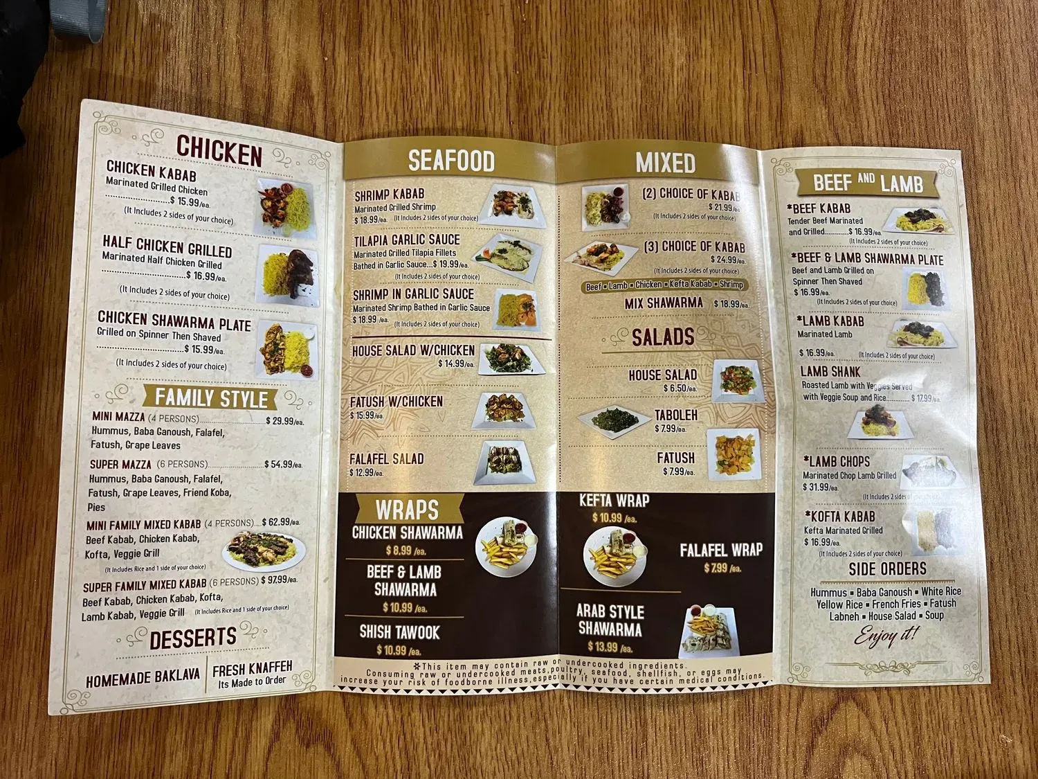 Menu 3