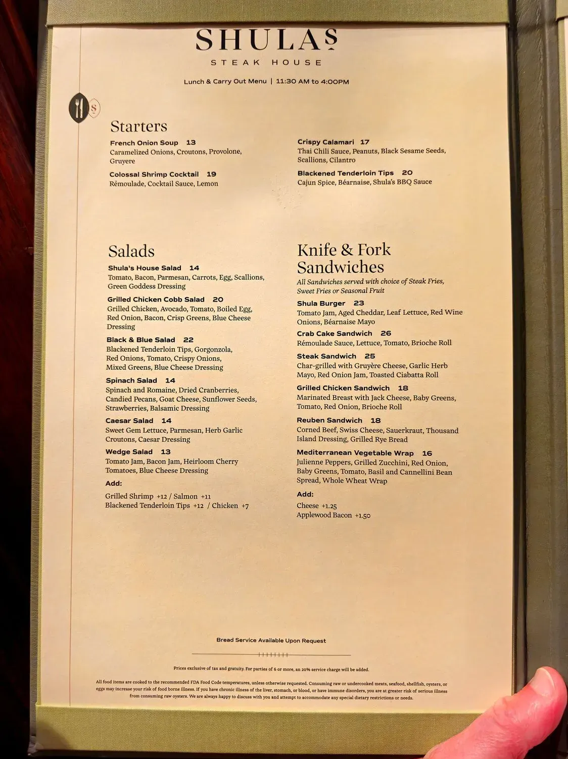 Menu 3