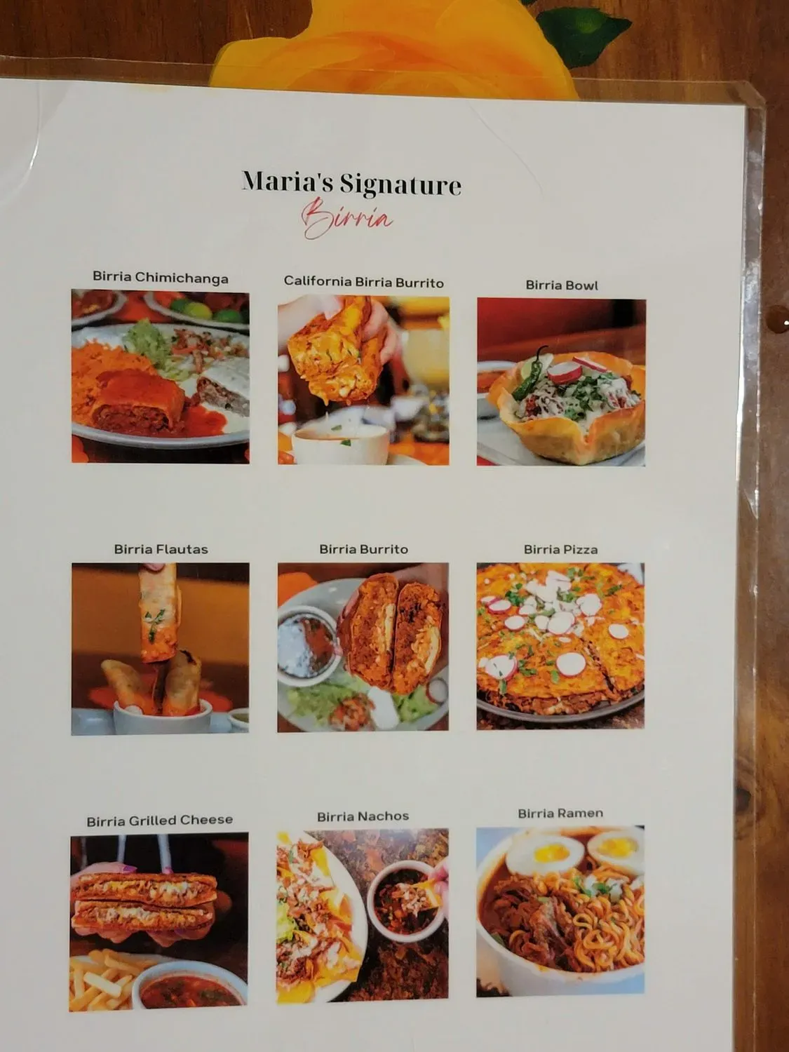 Menu 6