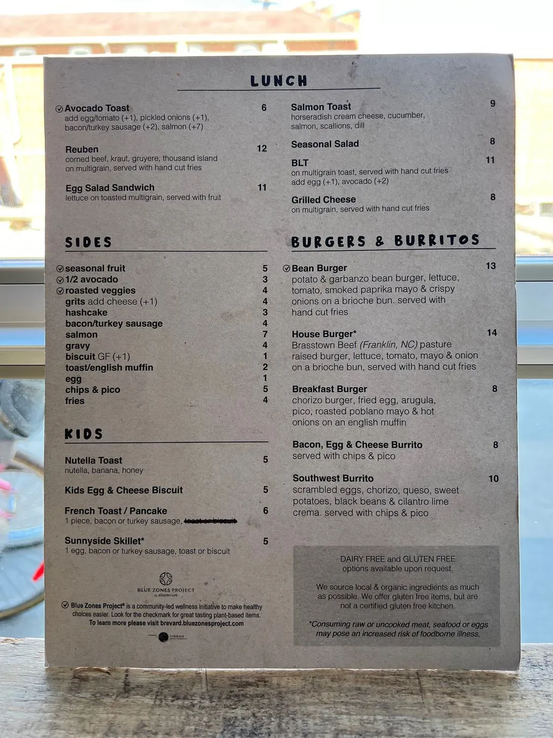 Menu 6