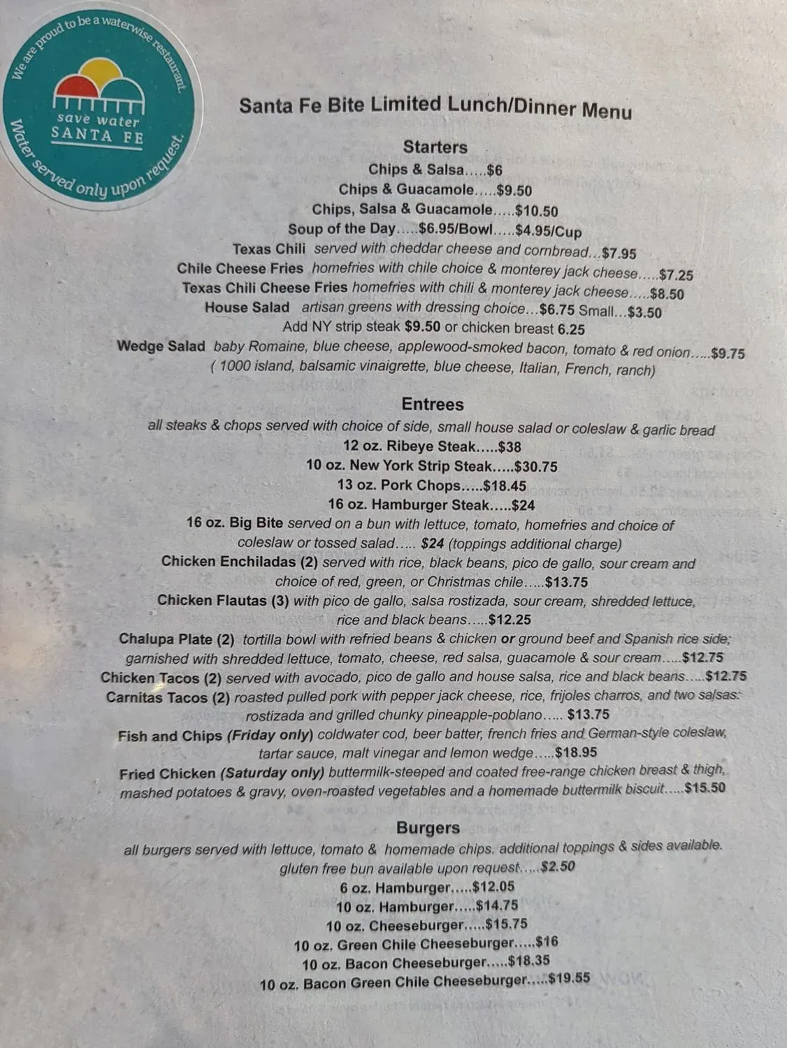 Menu 6