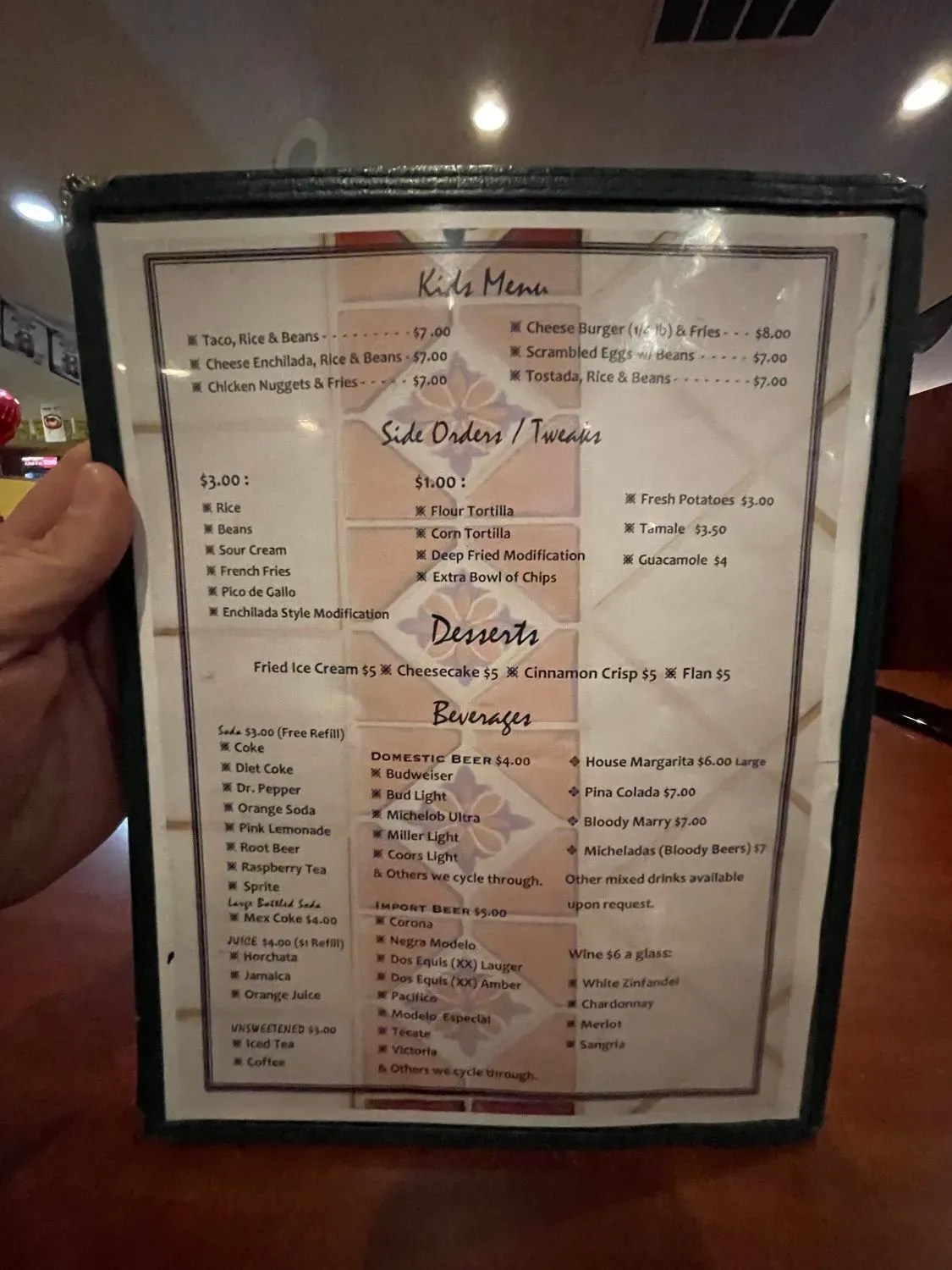 Menu 4