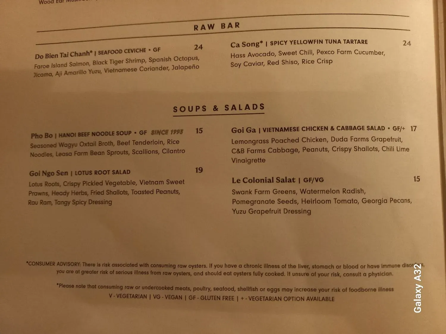 Menu 6