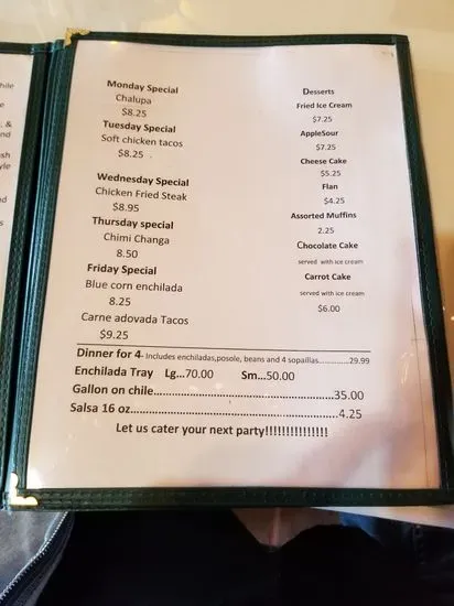 Menu 4