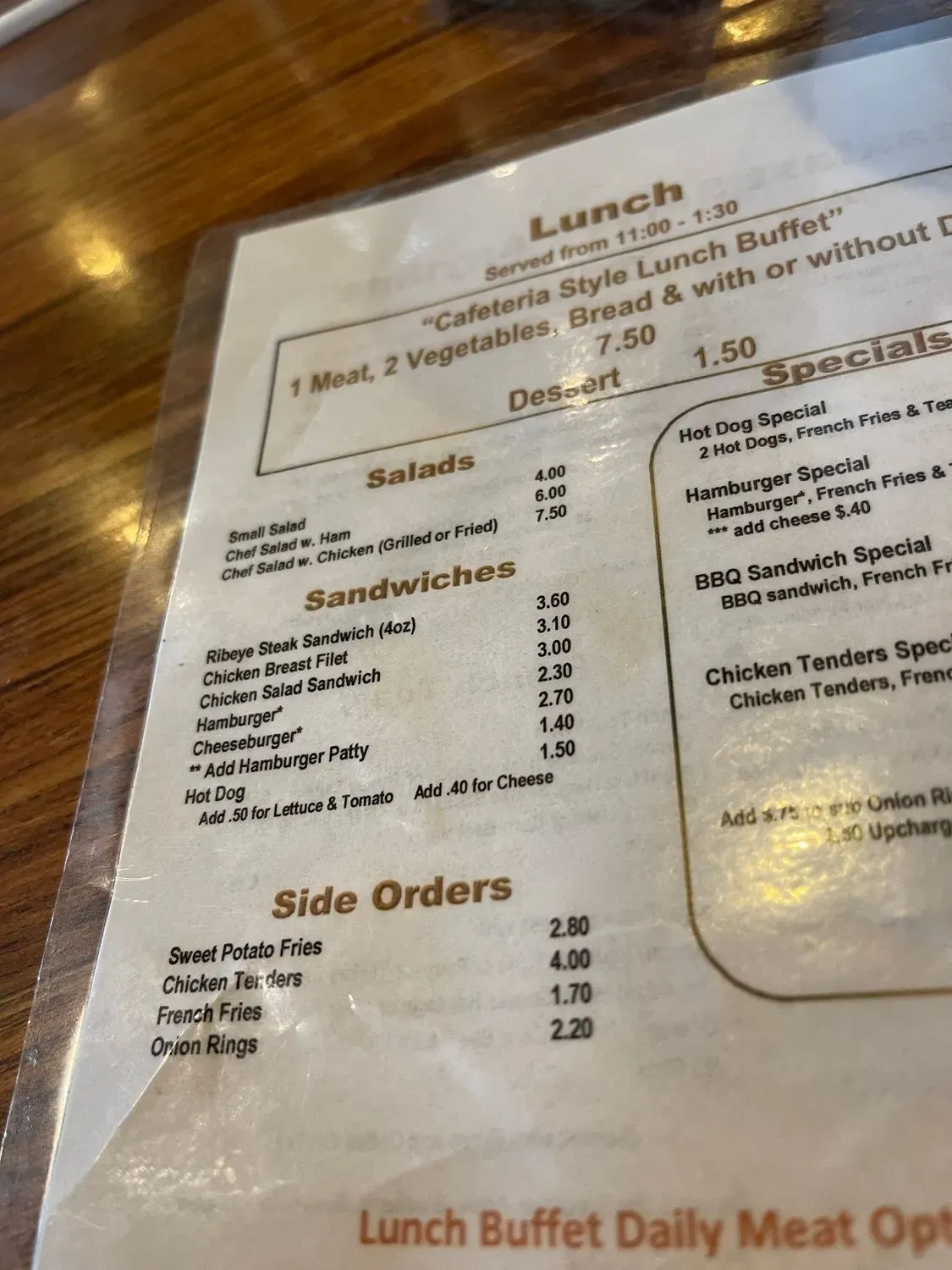 Menu 3