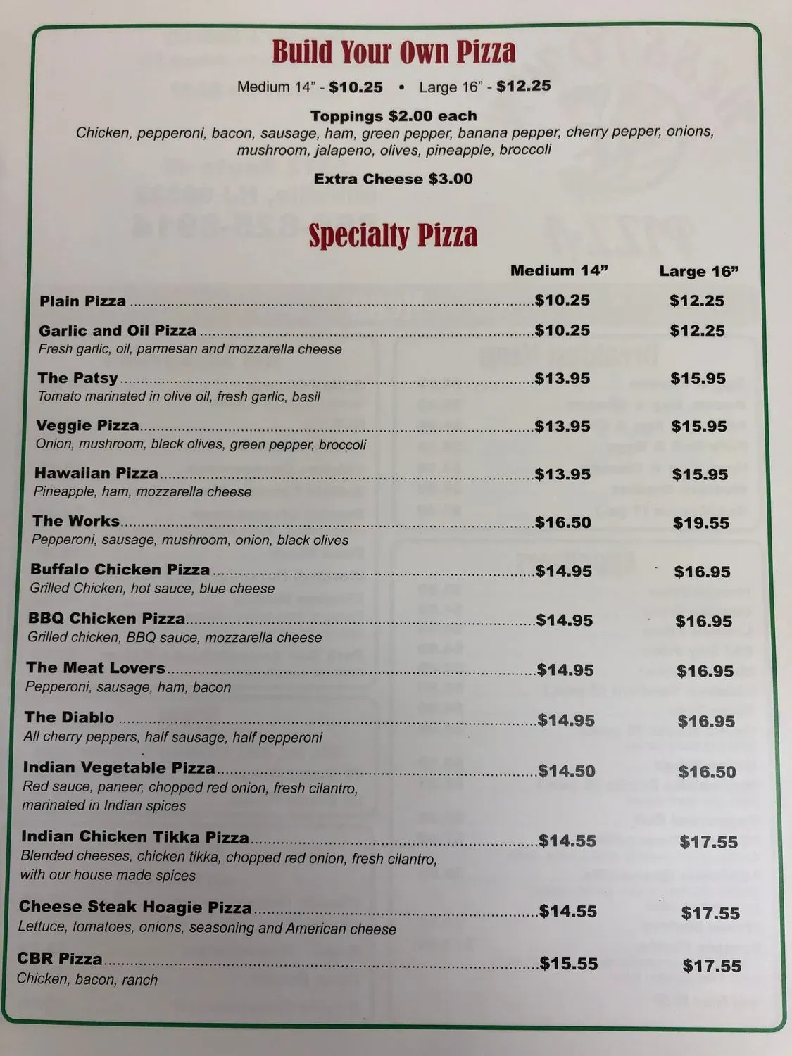 Menu 4