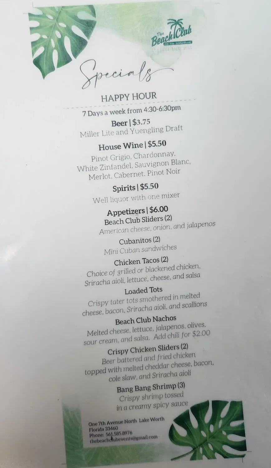 Menu 3