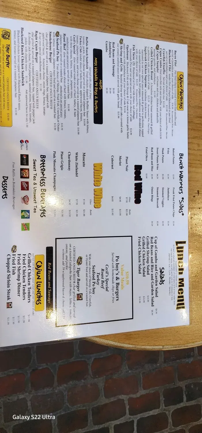 Menu 6