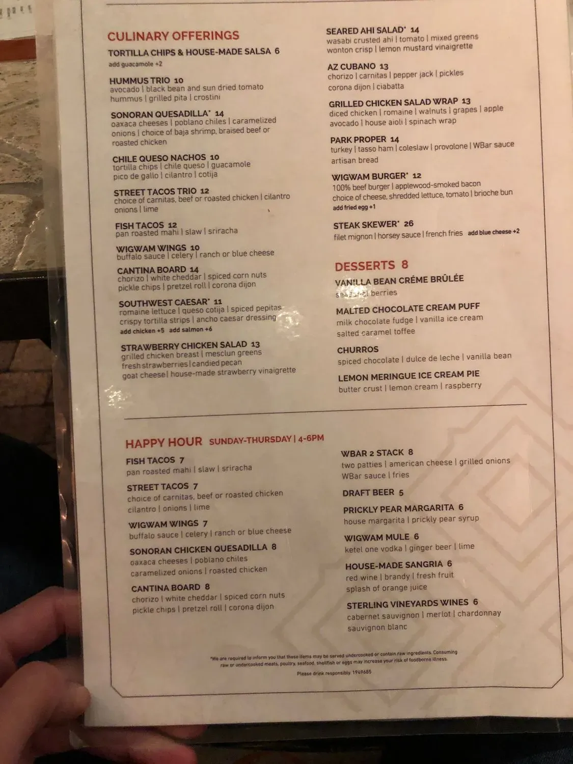 Menu 4