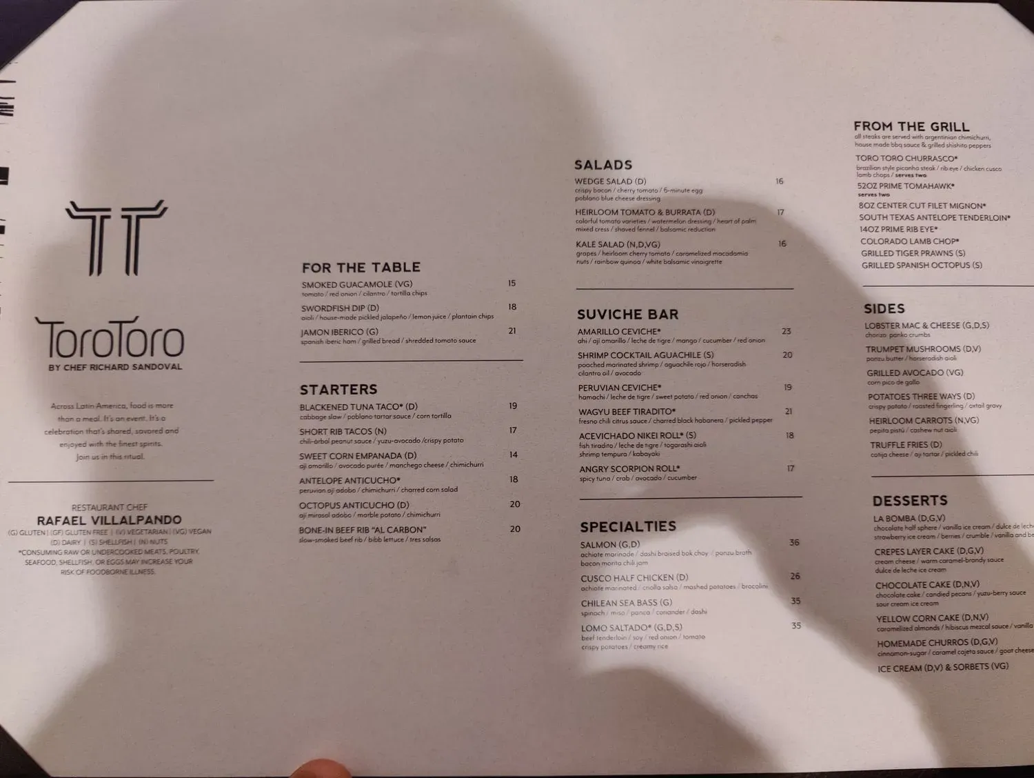 Menu 6