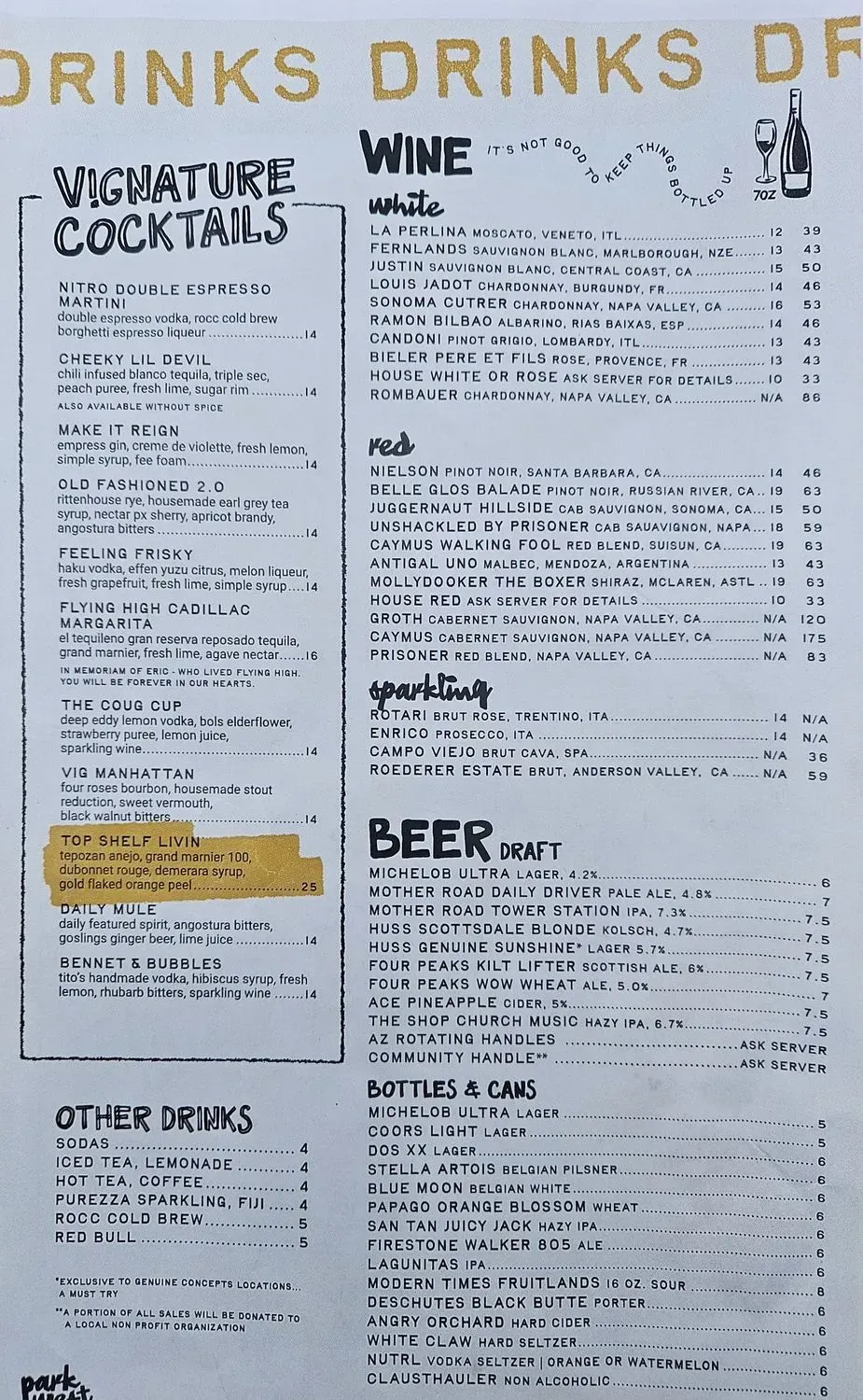 Menu 3