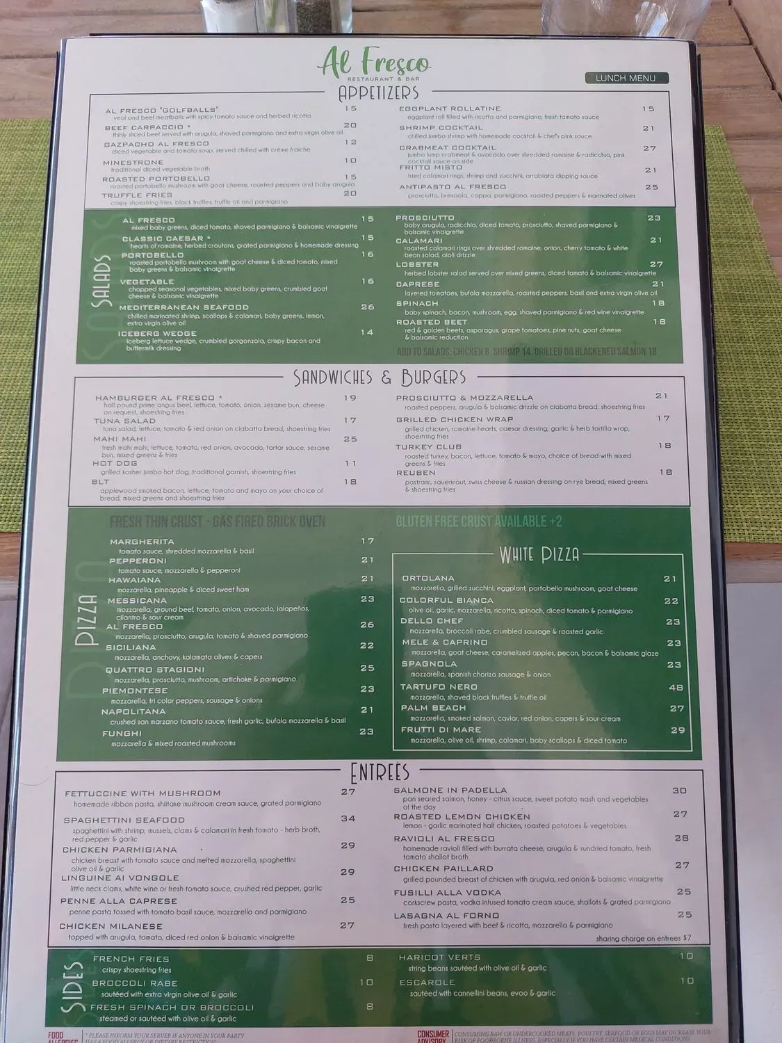 Menu 6