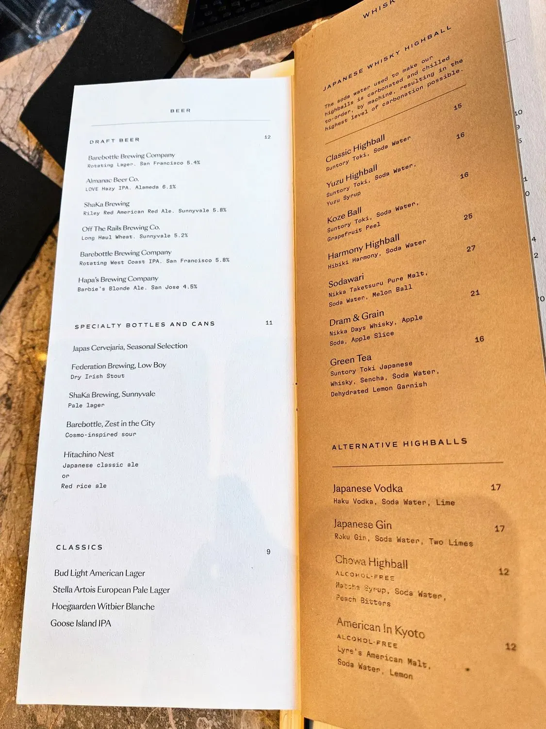 Menu 4