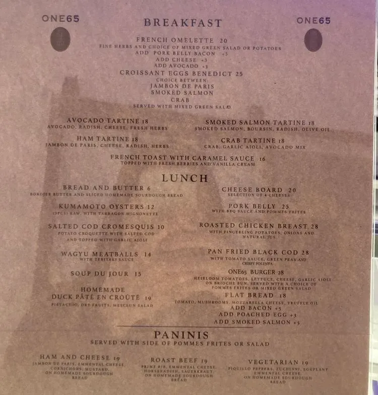 Menu 6