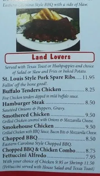 Pier 41 Seafood Menu - Updated November 2025