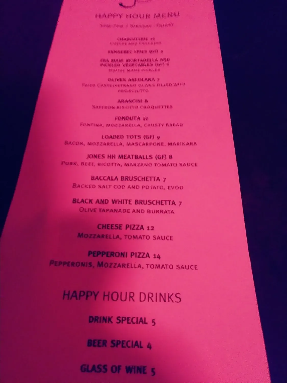 Menu 4