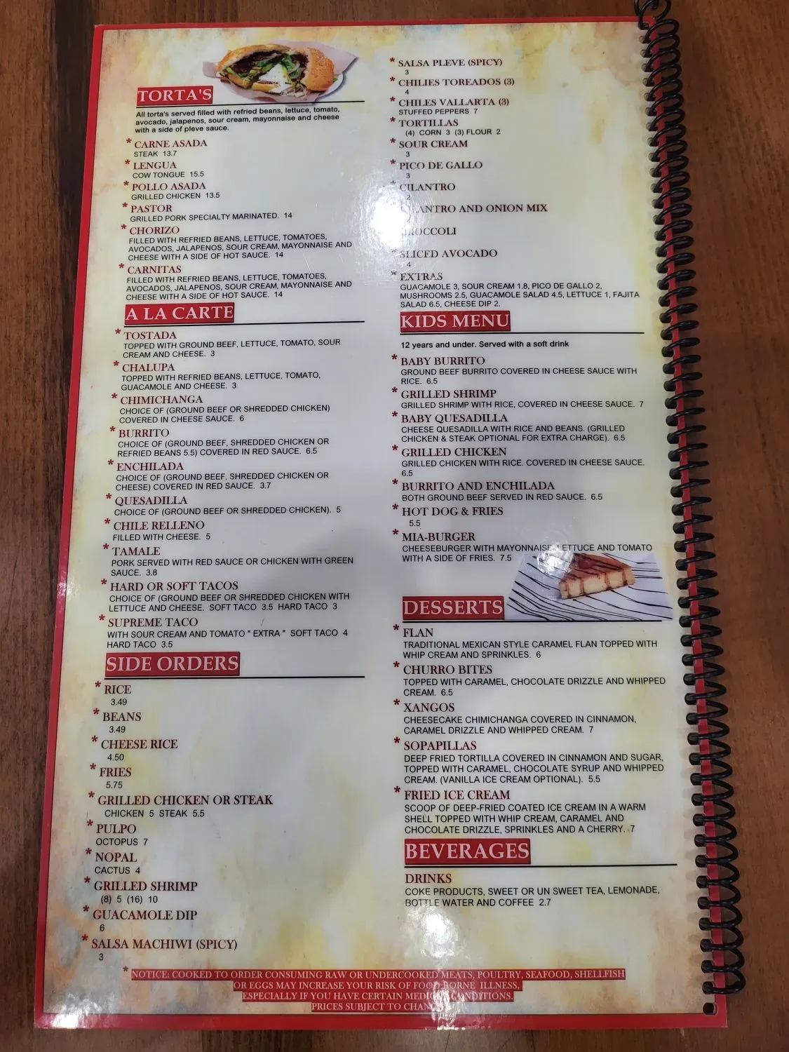 Menu 4