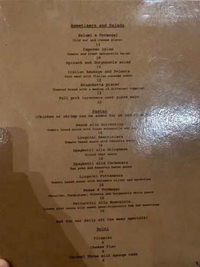 Menu 6