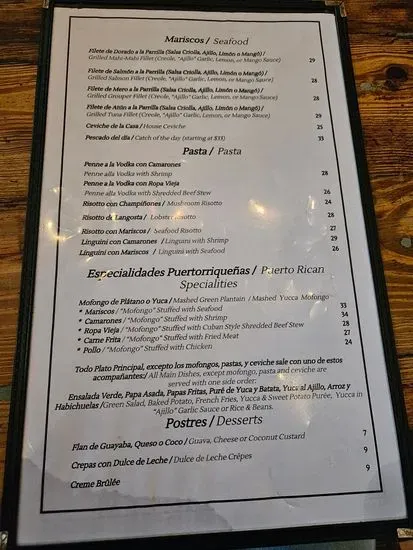 Menu 6