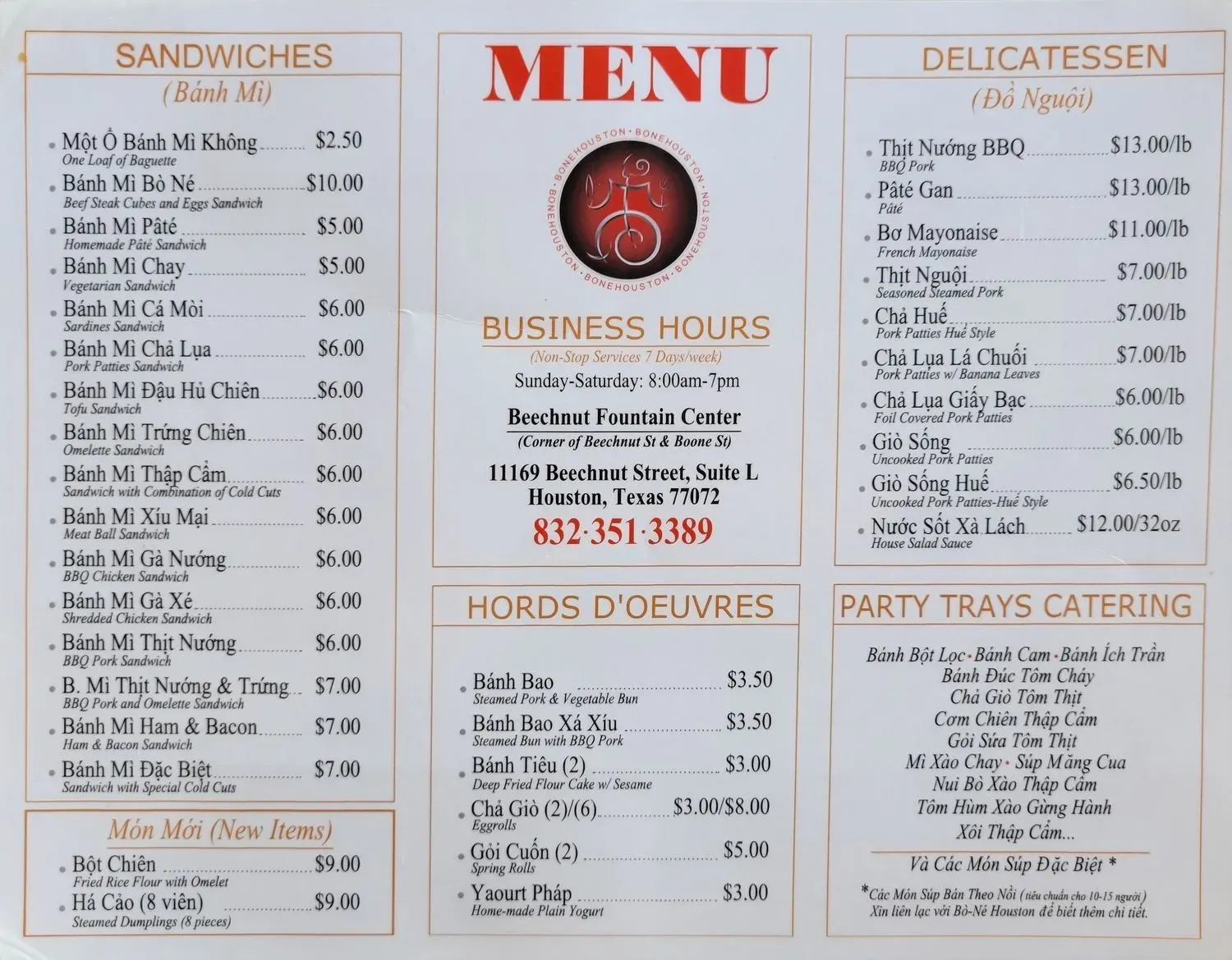 Menu 4