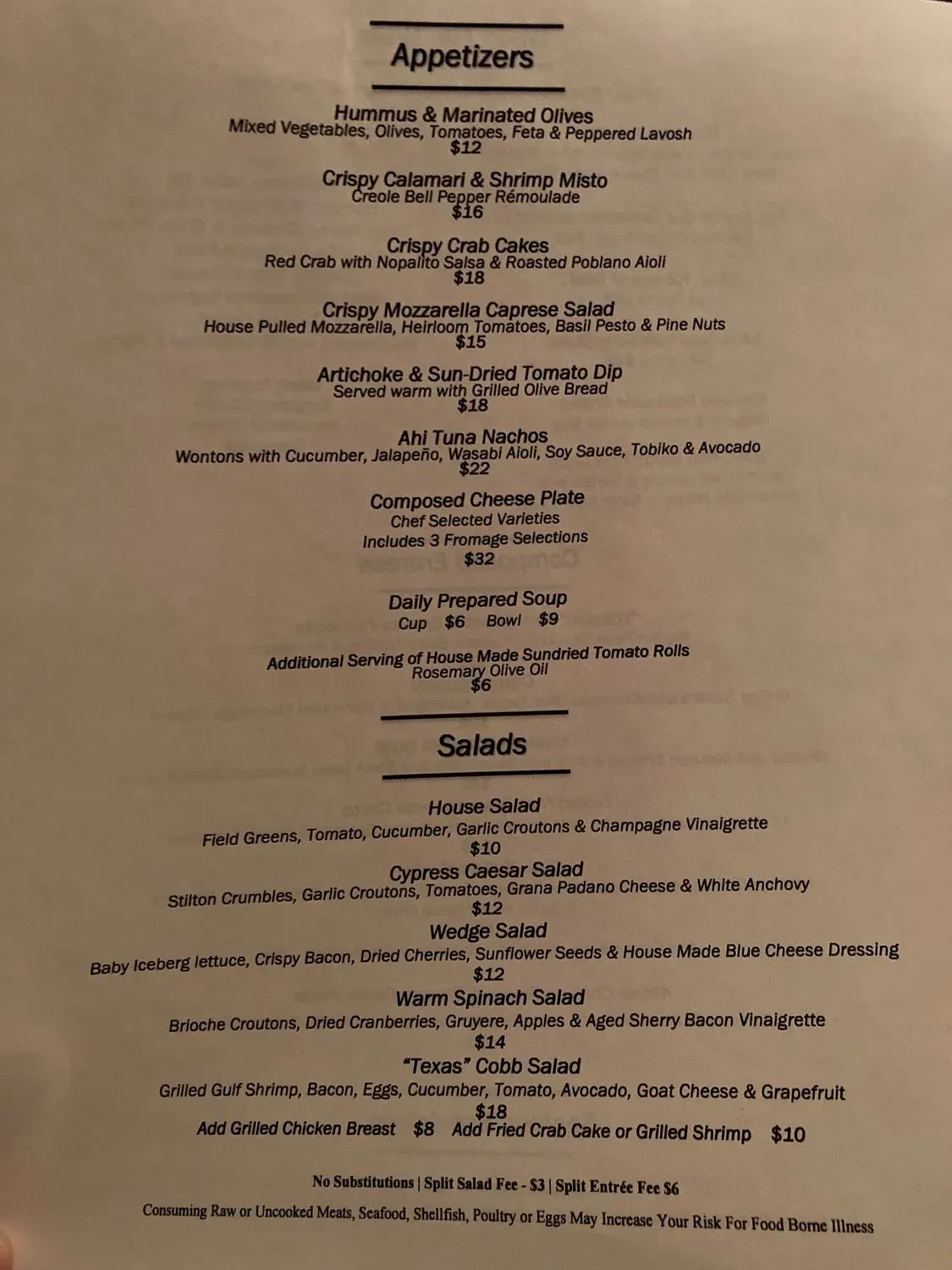 Menu 4