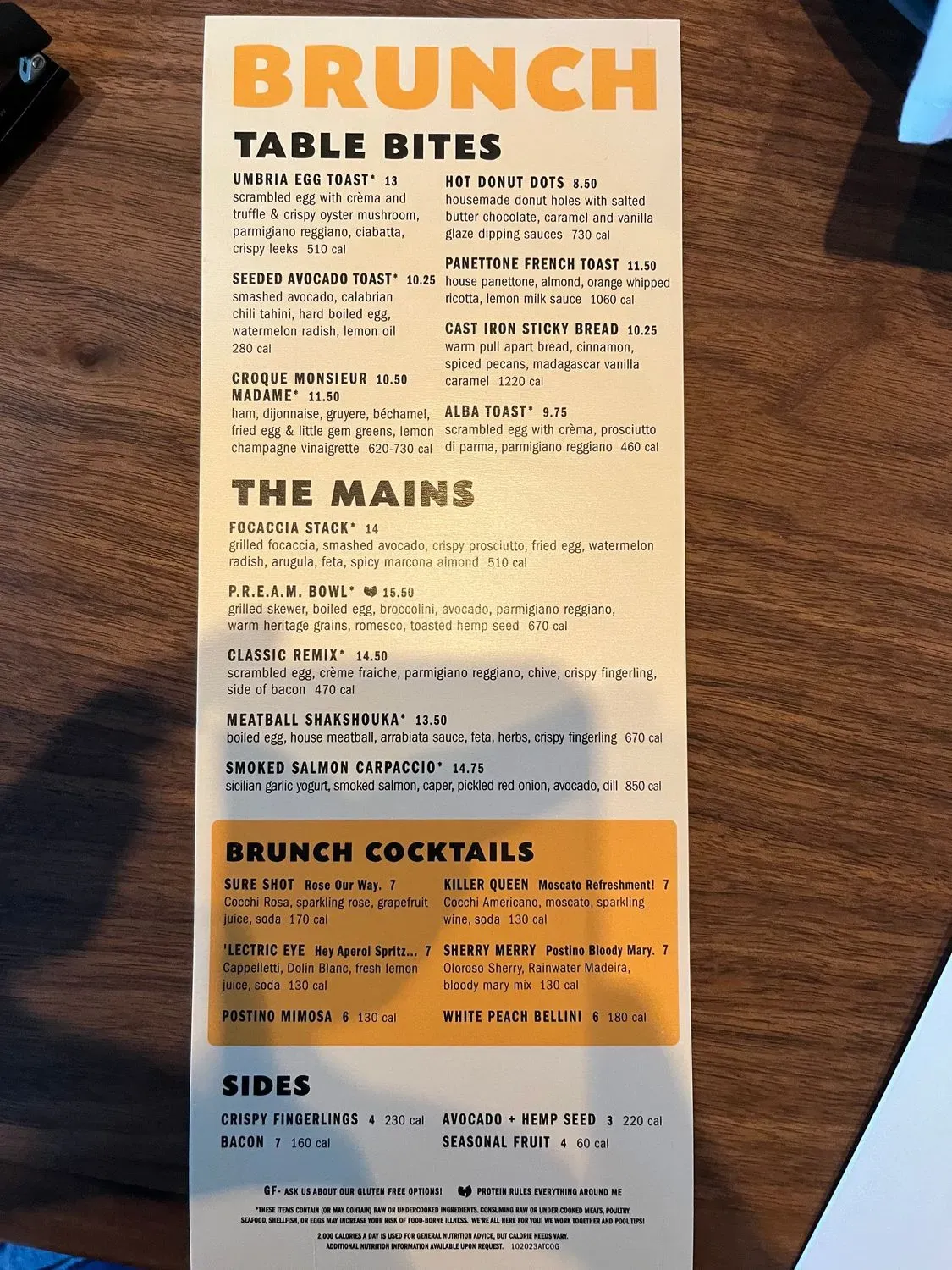 Menu 4