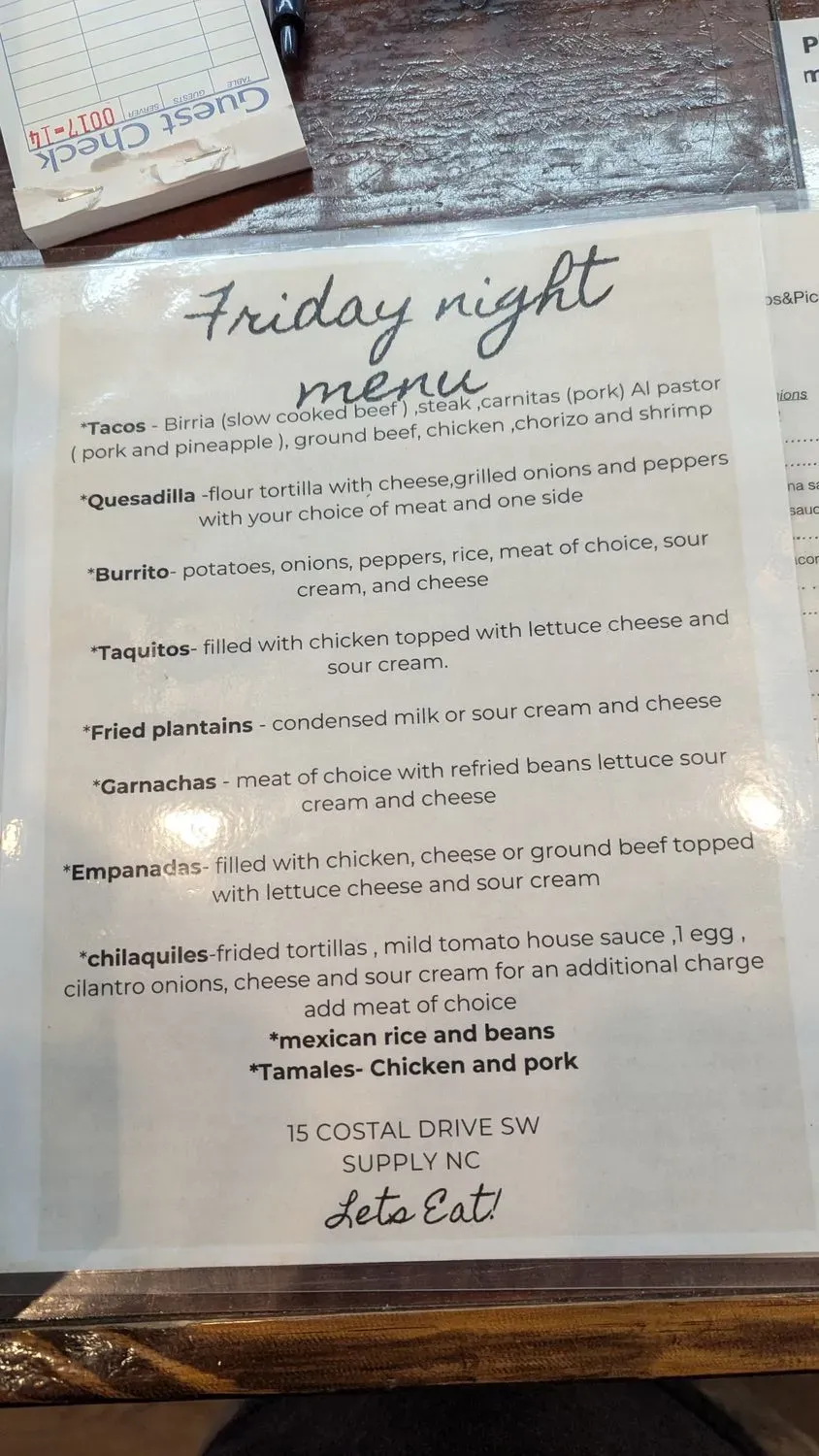 Menu 4