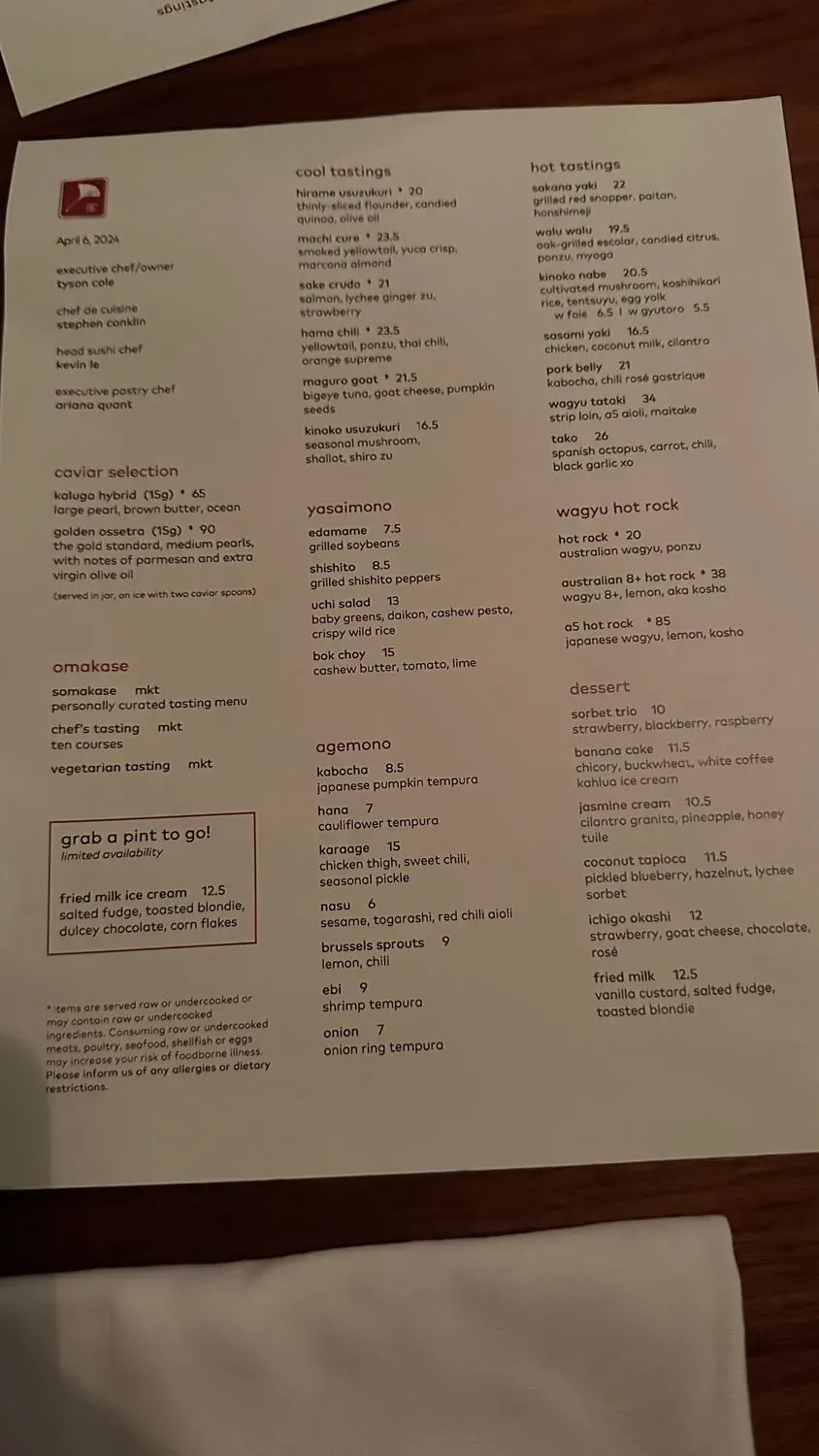 Menu 4