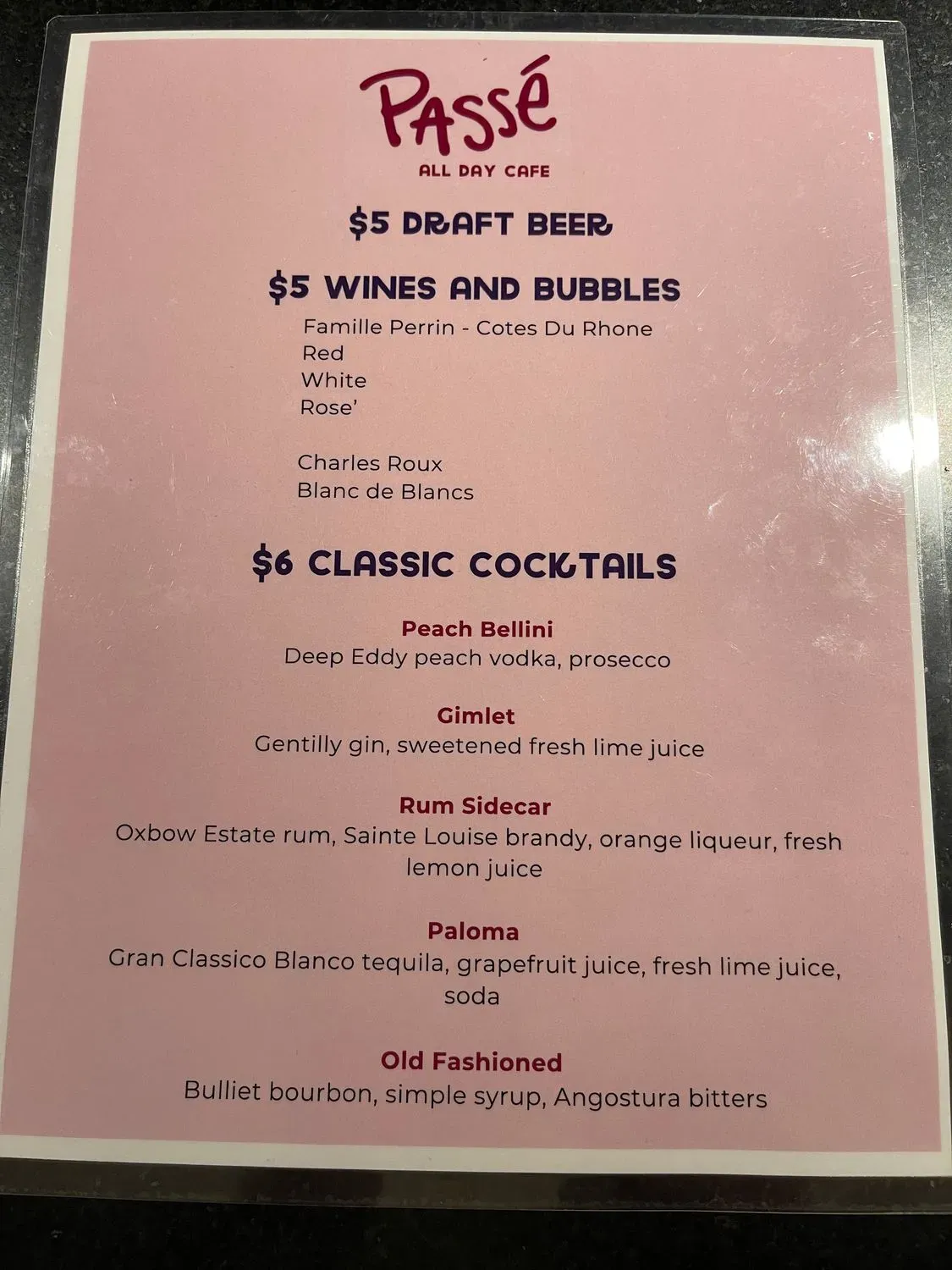 Menu 6