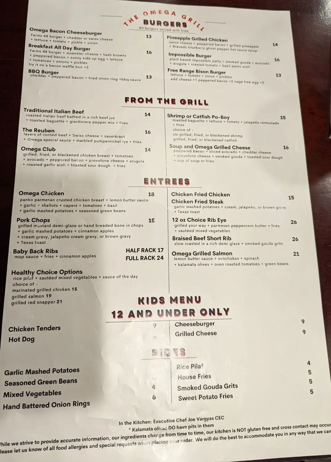 Menu 4