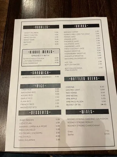 Menu 4