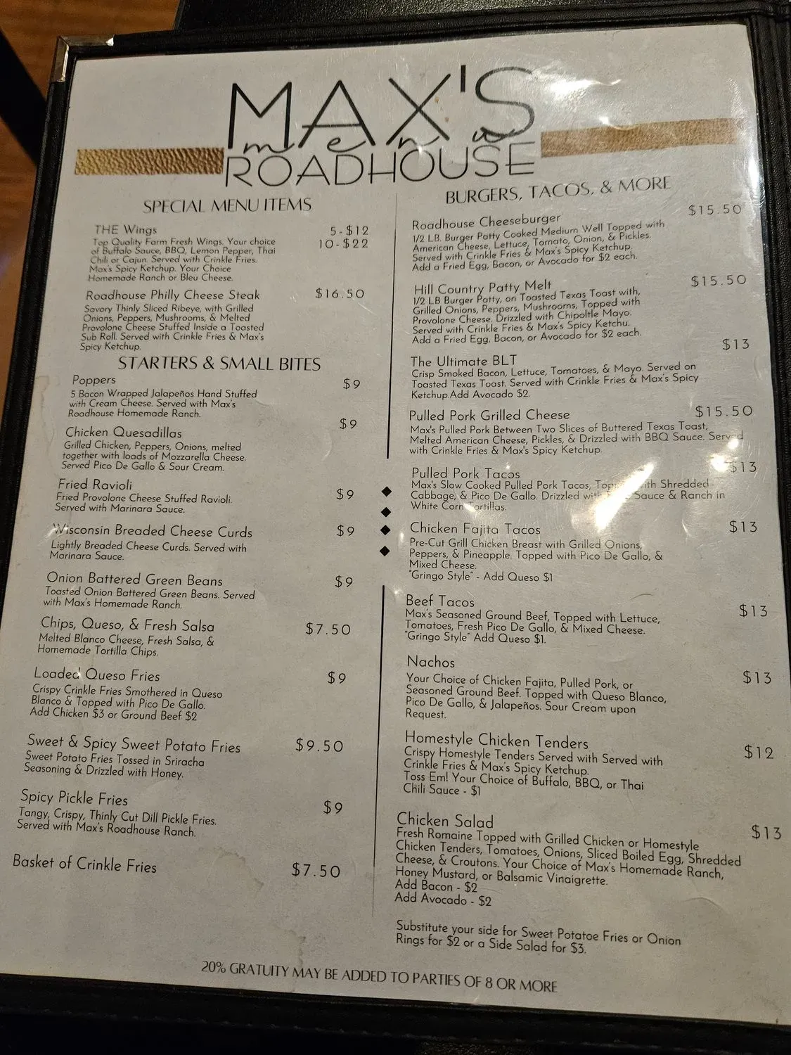 Menu 4