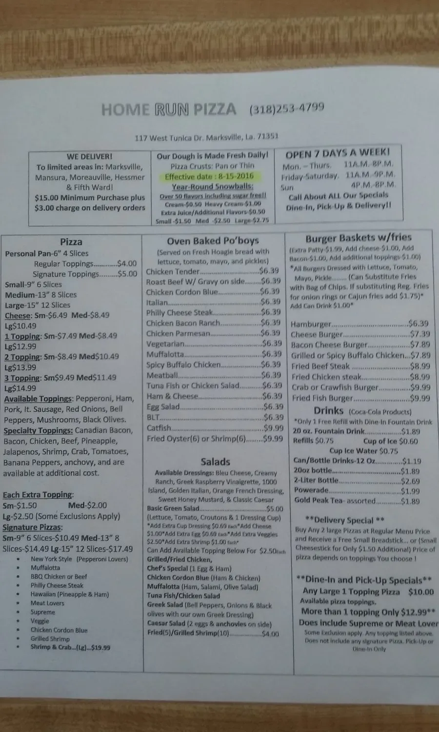 Menu 3