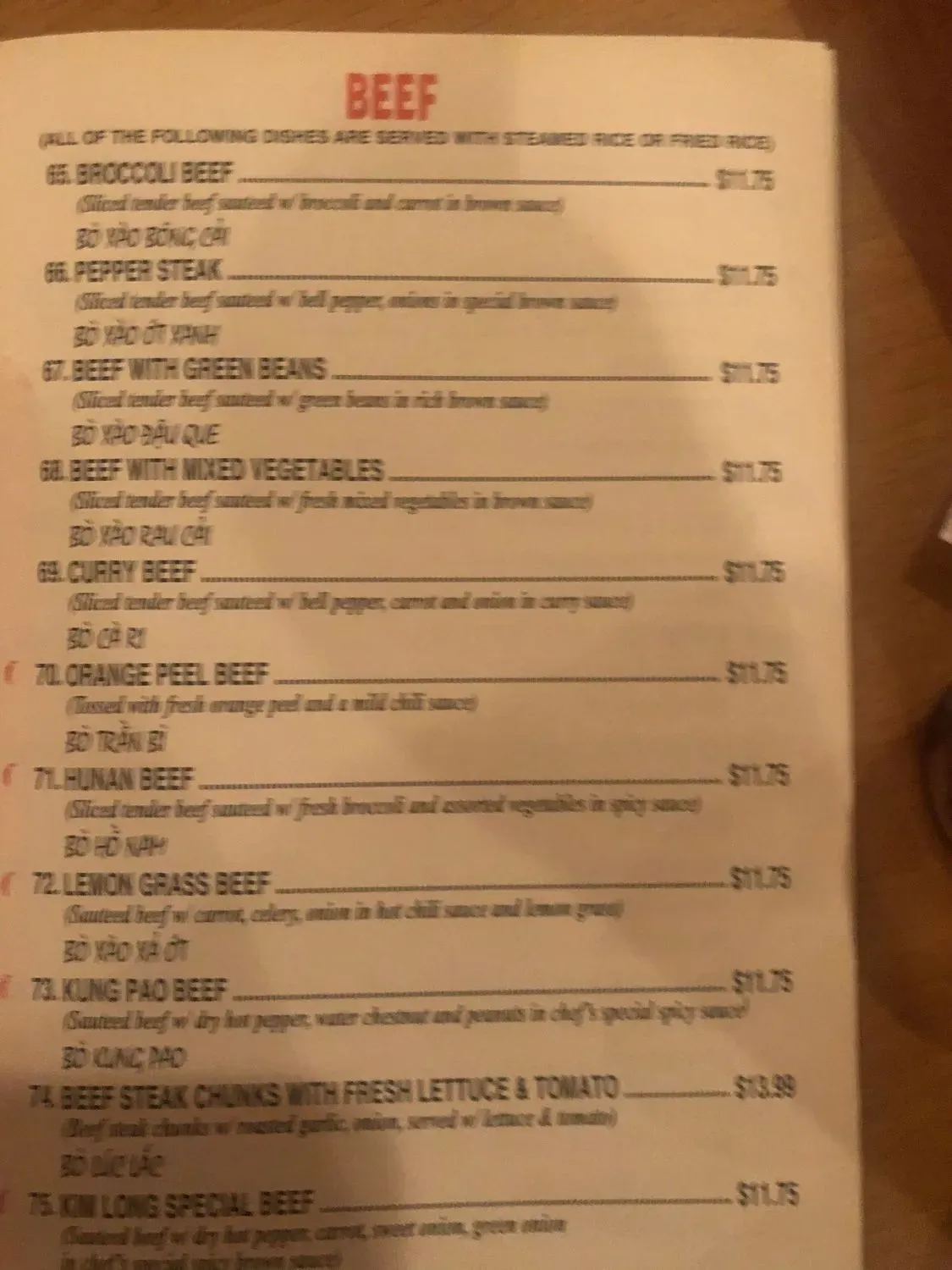 Menu 6