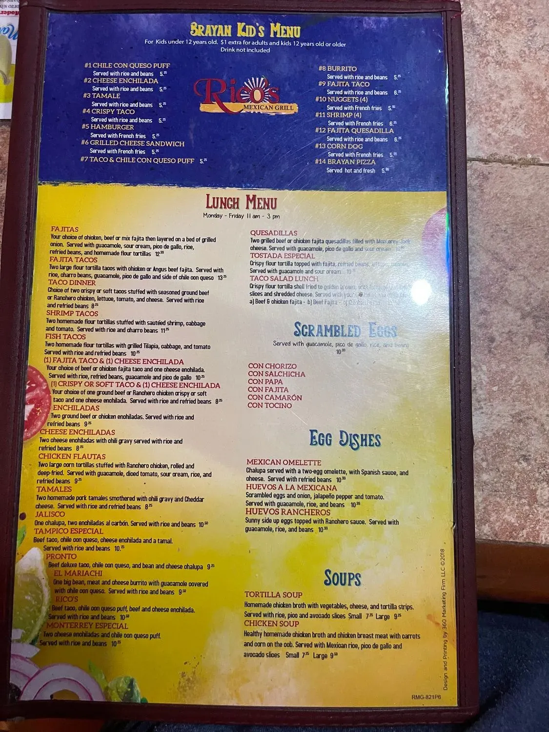 Menu 4