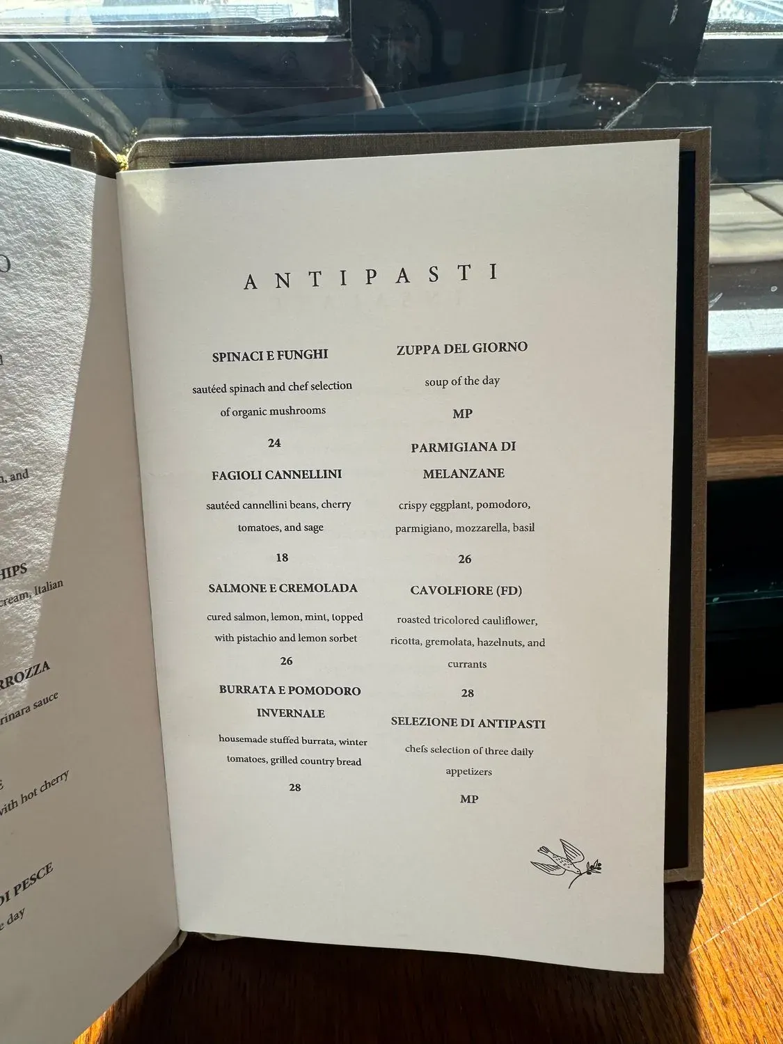 Teva Restaurant Menu - Updated November 2025