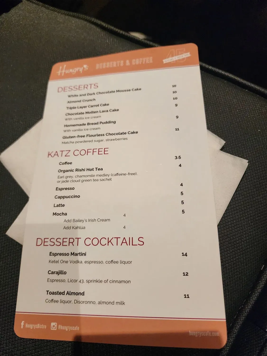 Menu 6