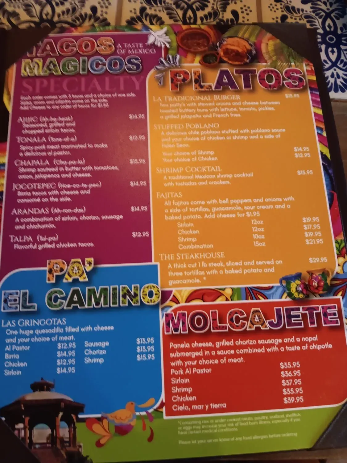 Menu 6