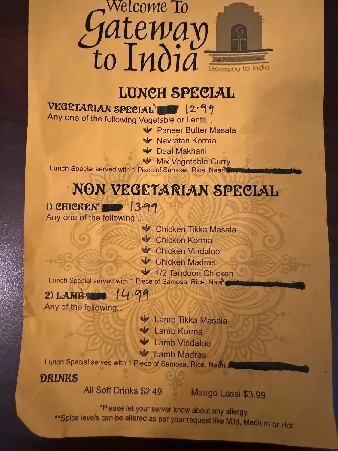 Menu 3