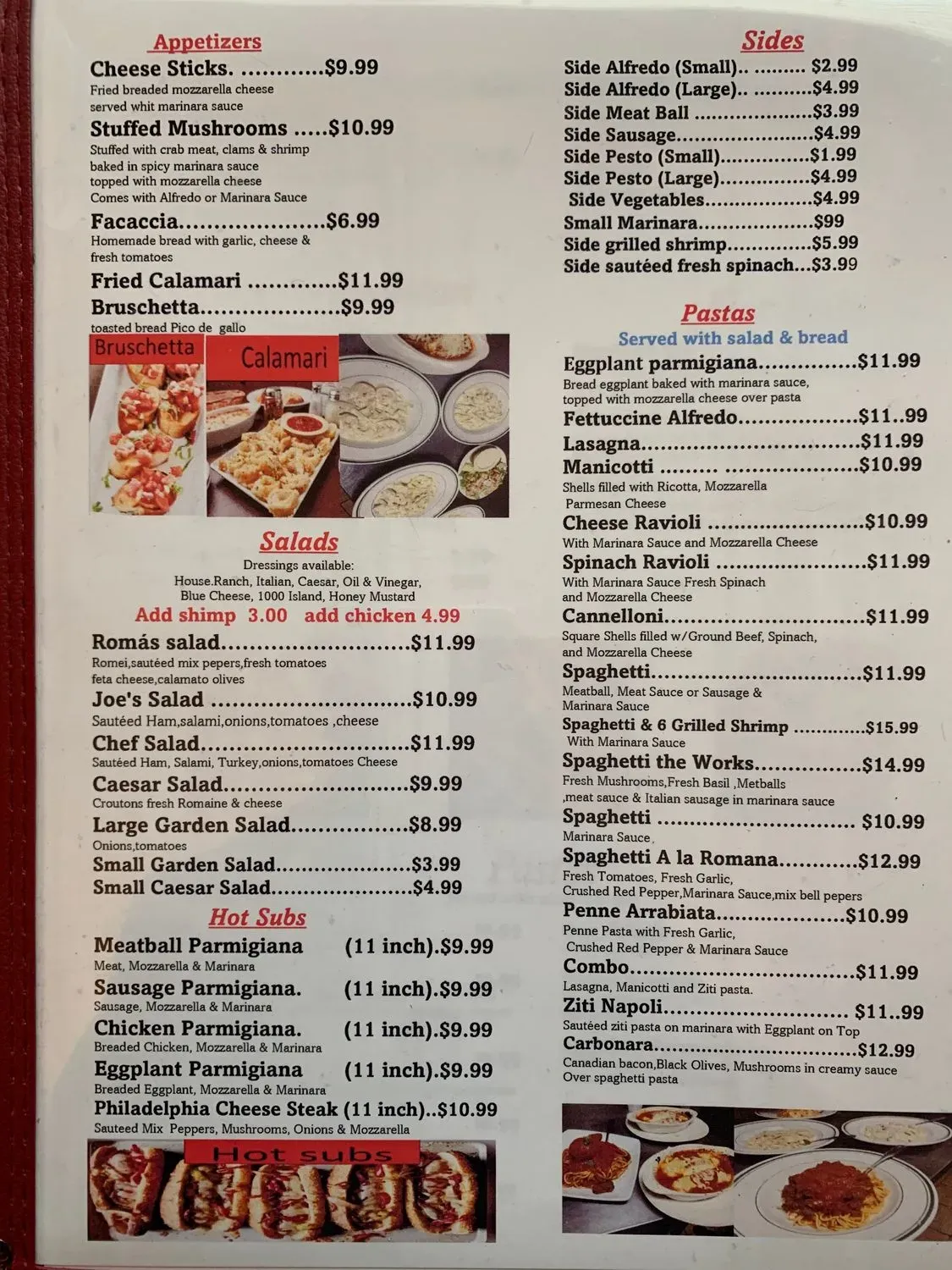 Menu 6