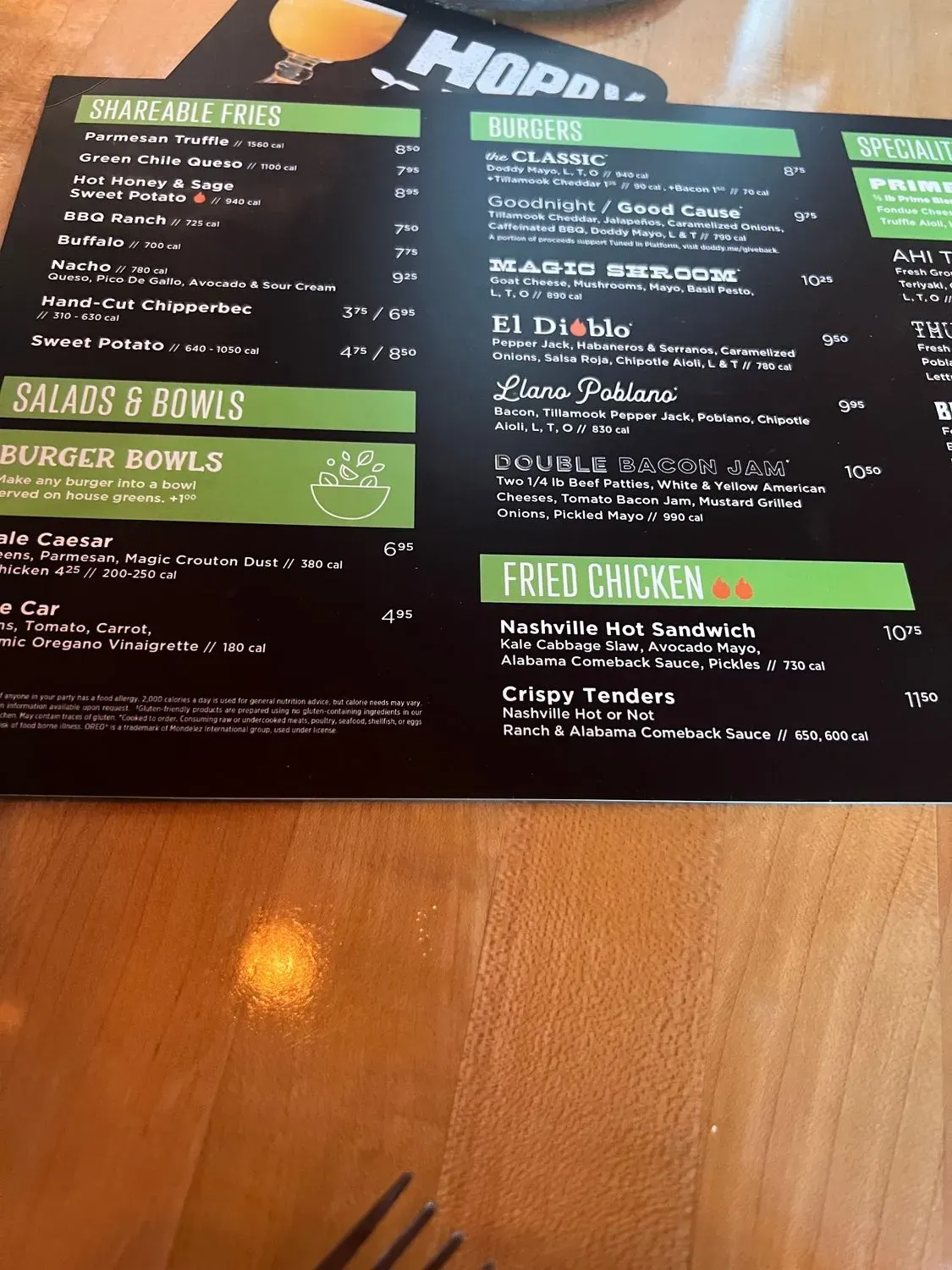 Menu 3