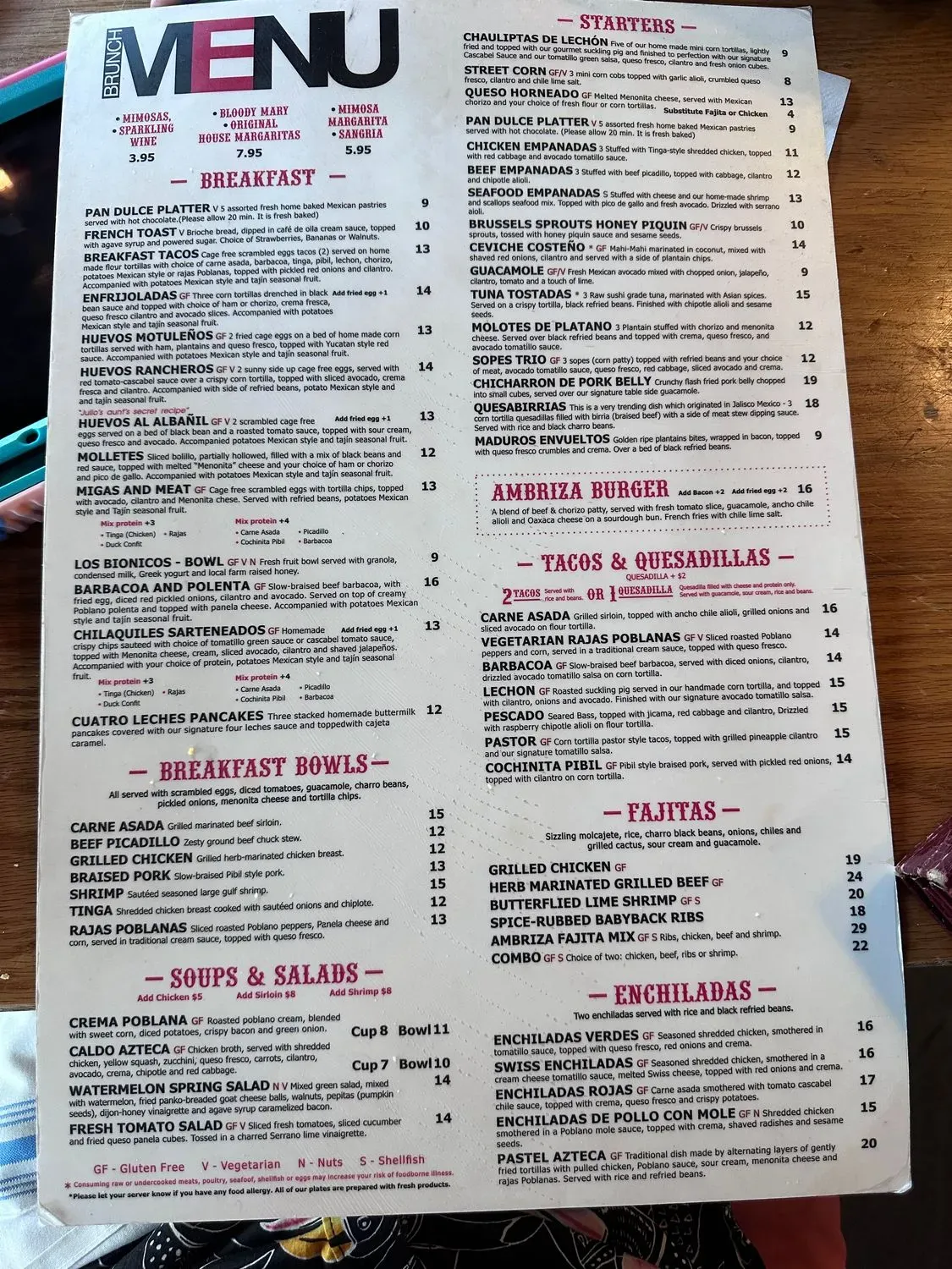 Menu 6