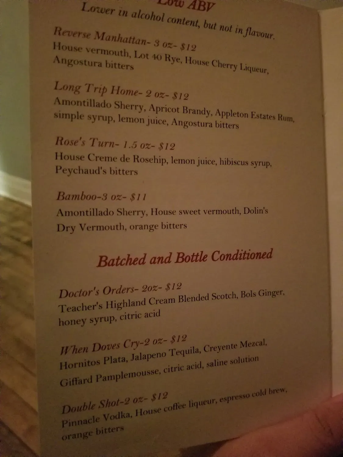 Menu 6